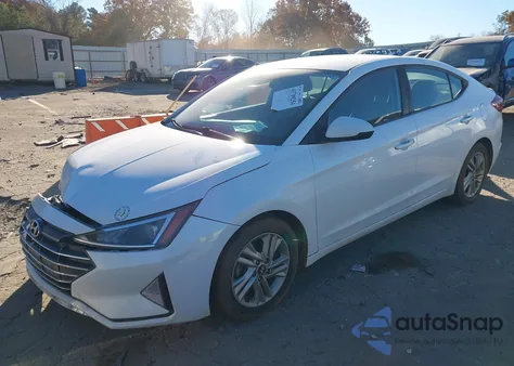 2019 Hyundai Elantra Sel from USA, damaged, VIN 5NPD84LFXKH427709